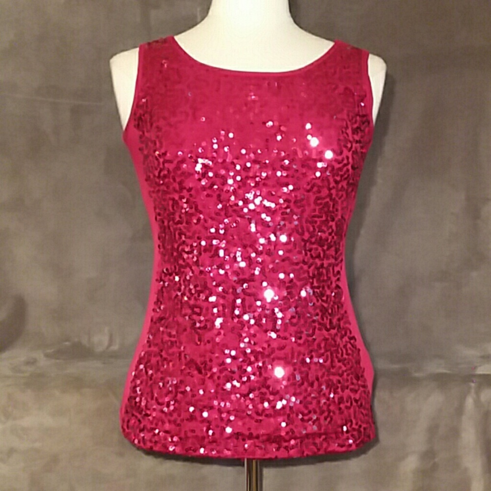 Van Heusen Sequin Top